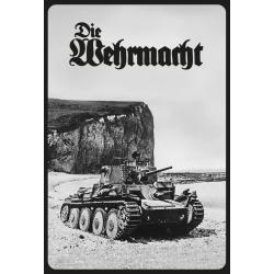 Blechschild - Die Wehrmacht - historisch