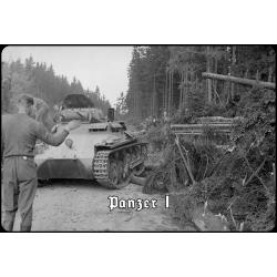 Blechschild - Panzer I - historisch