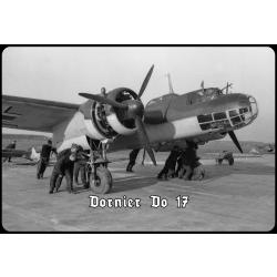 Blechschild - Dornier Do 17 - historisch