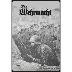 Blechschild - Die Wehrmacht - historisch