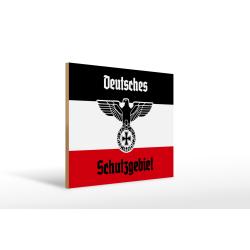 Holzschild - Adler D Schutzgebiet