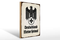 Holzschild - Adler Heimat