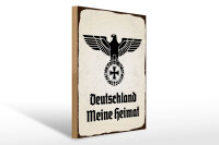 Holzschild - Adler Heimat