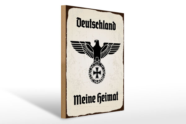 Holzschild - Adler Mein Heimat