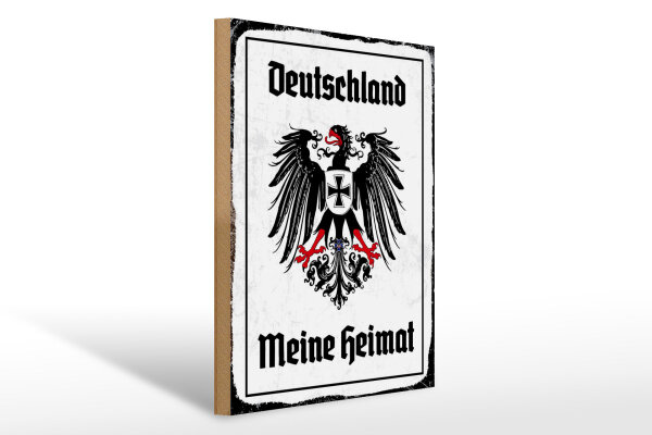 Holzschild - Adler Mein Heimat
