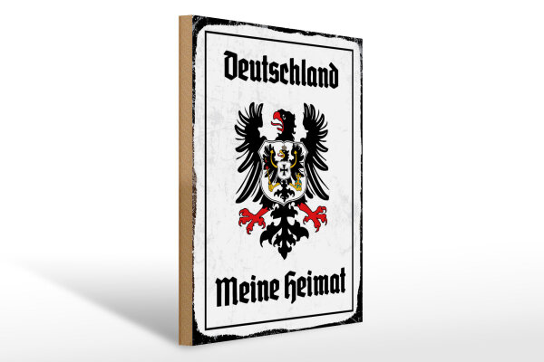Holzschild - Adler Mein Heimat