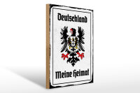 Holzschild - Adler Mein Heimat