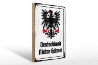 Holzschild - Adler Heimat