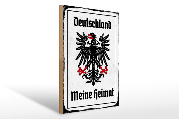 Holzschild - Adler Mein Heimat