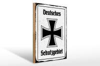 Holzschild - EK Schutzgebiet