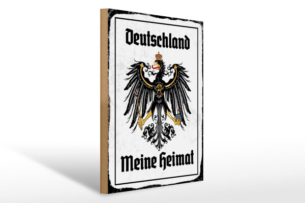 Holzschild - Adler Mein Heimat