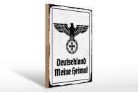 Holzschild - Adler Heimat