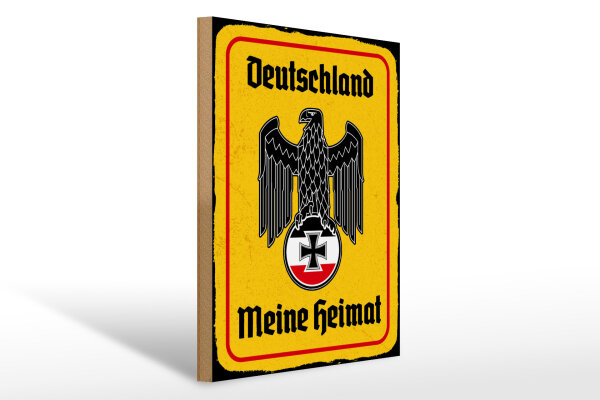 Holzschild - Adler Mein Heimat