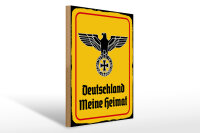 Holzschild - Adler Heimat