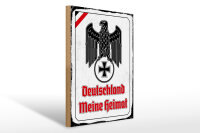 Holzschild - Adler Heimat