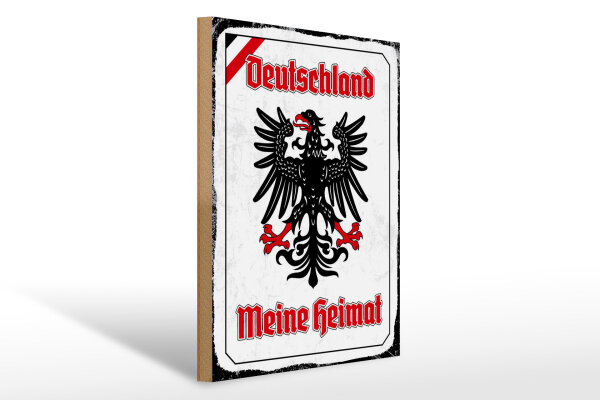 Holzschild - Adler Mein Heimat