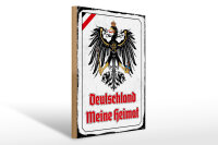 Holzschild - Adler Heimat