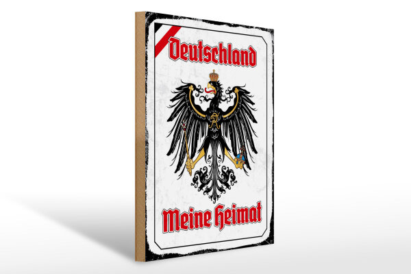 Holzschild - Adler Mein Heimat