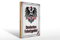 Holzschild - Adler D Schutzgebiet