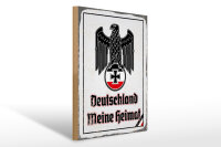 Holzschild - Adler Heimat
