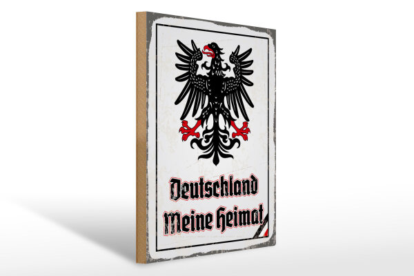 Holzschild - Adler Heimat