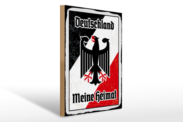 Holzschild - Adler Mein Heimat