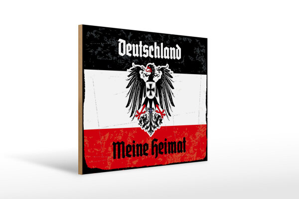 Holzschild - Adler Heimat