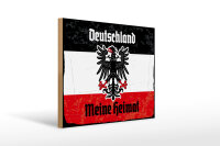 Holzschild - Adler Heimat