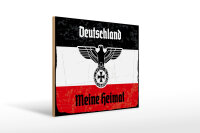 Holzschild - Adler Heimat