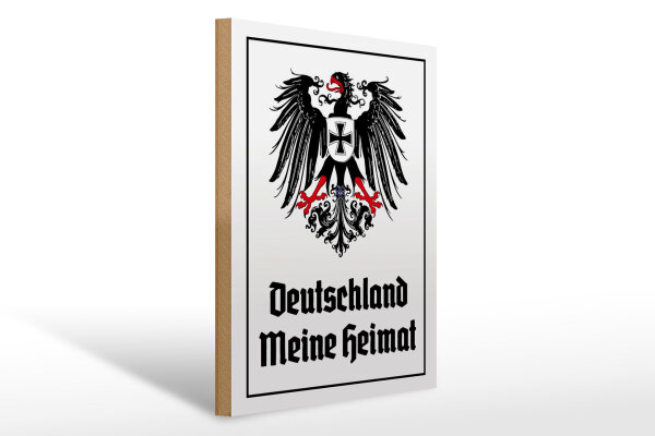 Holzschild - Adler Heimat