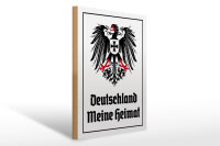 Holzschild - Adler Heimat