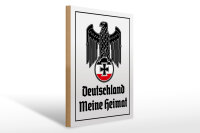 Holzschild - Adler Heimat