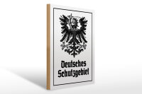 Holzschild - Adler D Schutzgebiet