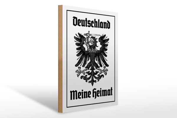 Holzschild - Adler Mein Heimat