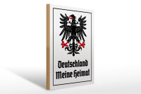 Holzschild - Adler Heimat