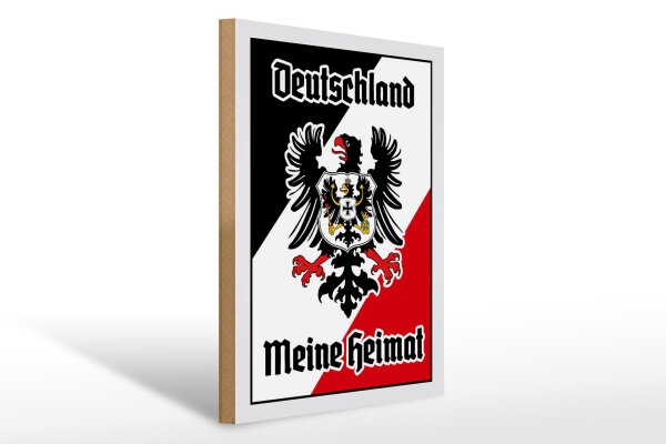 Holzschild - Adler Mein Heimat