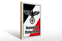 Holzschild - Adler Heimat