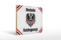 Holzschild - Adler D. Reichsgrenze