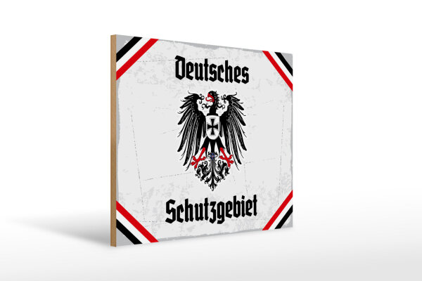 Holzschild - Adler D Schutzgebiet