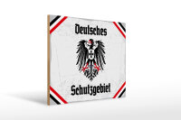 Holzschild - Adler D Schutzgebiet