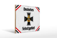 Holzschild - EK D Schutzgebiet