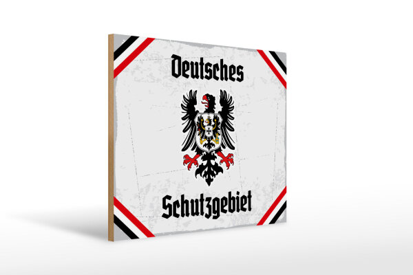 Holzschild - Adler D Schutzgebiet