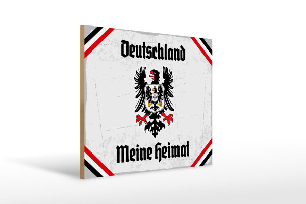 Holzschild - Adler Heimat