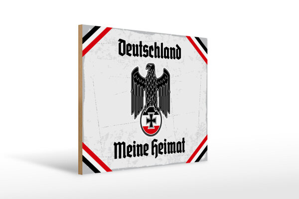Holzschild - Adler Heimat