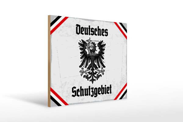 Holzschild - Adler D Schutzgebiet