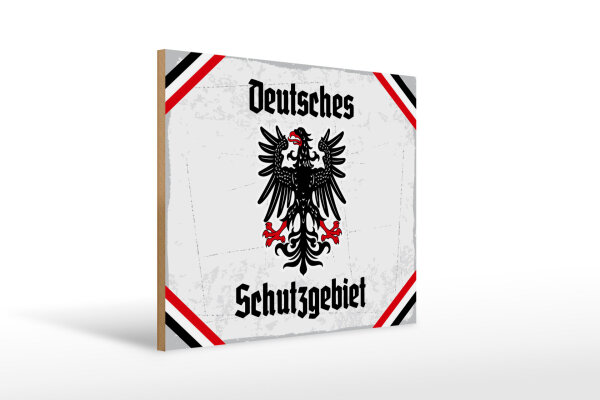 Holzschild - Adler D Schutzgebiet