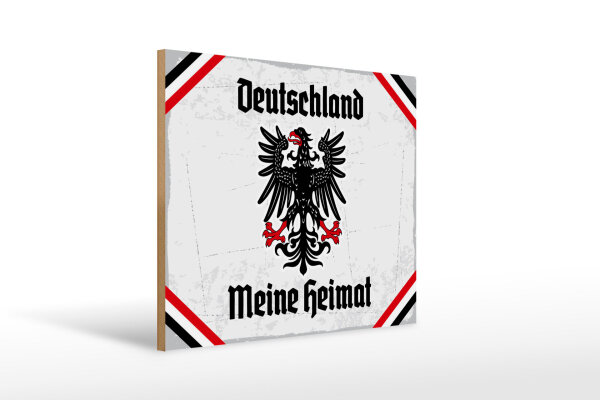 Holzschild - Adler Heimat
