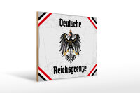 Holzschild - Adler D. Reichsgrenze