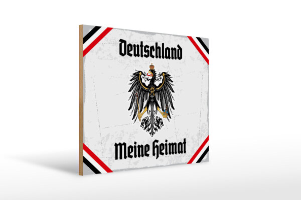 Holzschild - Adler Heimat