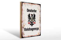 Holzschild - Adler D. Reichsgrenze